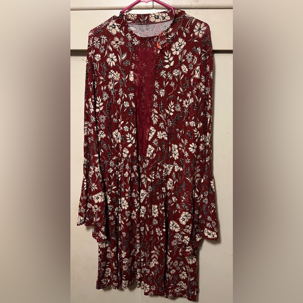 Torrid Mini Jersey Mock Neck Super Soft Skater Dress- Torrid size 3